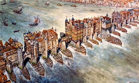 london bridge in tudor times|the london bridge.